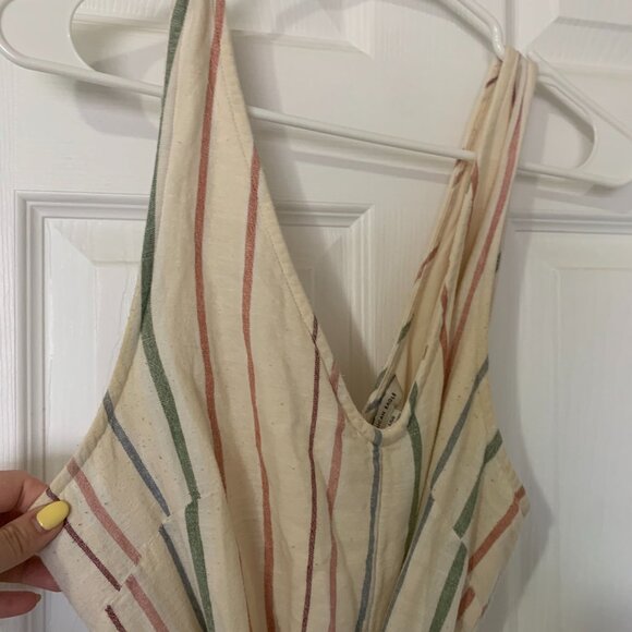 American Eagle Striped Jumpsuit - Picture 3 of 6